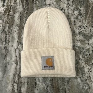 Infant Carhartt Off-White Knit Beanie